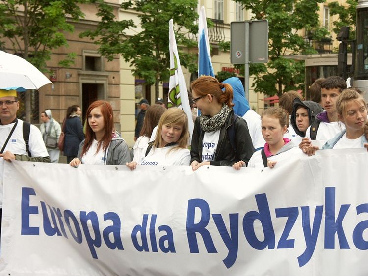 Młodzi szubinianie na czele Parady Schumana