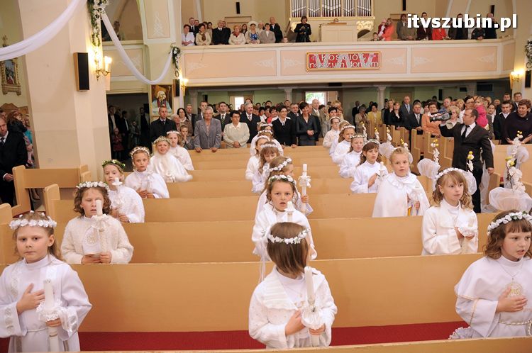 I Komunia Św. w Kościele p.w. Św. Andrzeja Boboli w Szubinie