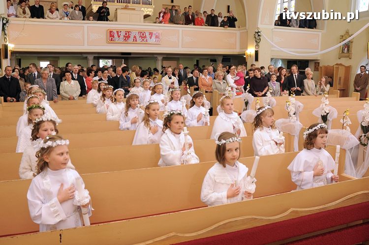 I Komunia Św. w Kościele p.w. Św. Andrzeja Boboli w Szubinie