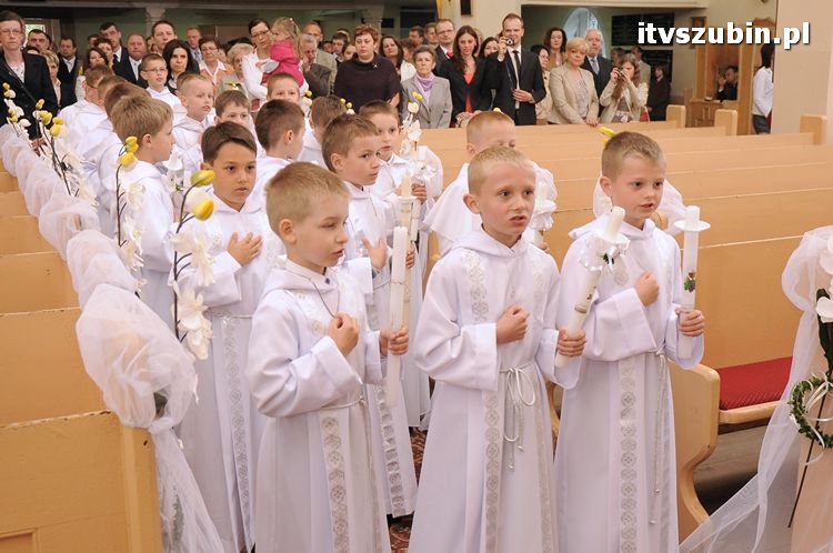 I Komunia Św. w Kościele p.w. Św. Andrzeja Boboli w Szubinie