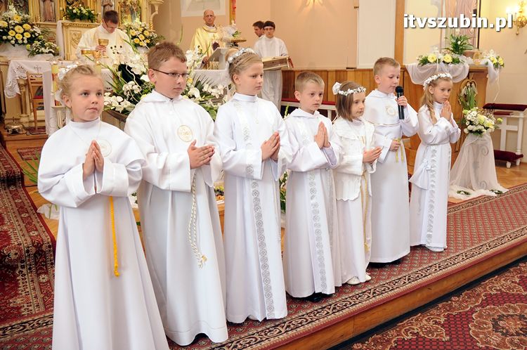 I Komunia Św. w Kościele p.w. Św. Andrzeja Boboli w Szubinie