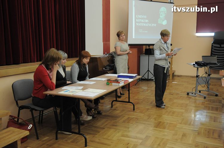 Gminny Konkurs Matematyczny dla III klas szkół podstawowych