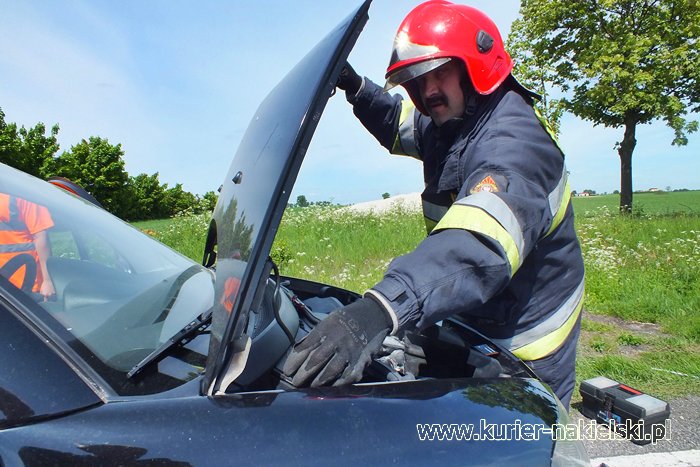 Kolizja z udziałem 5 samochodów w Trzeciewnicy