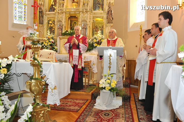 Sakrament Bierzmowania w Kościele p.w. Św. Andrzeja w Szubinie