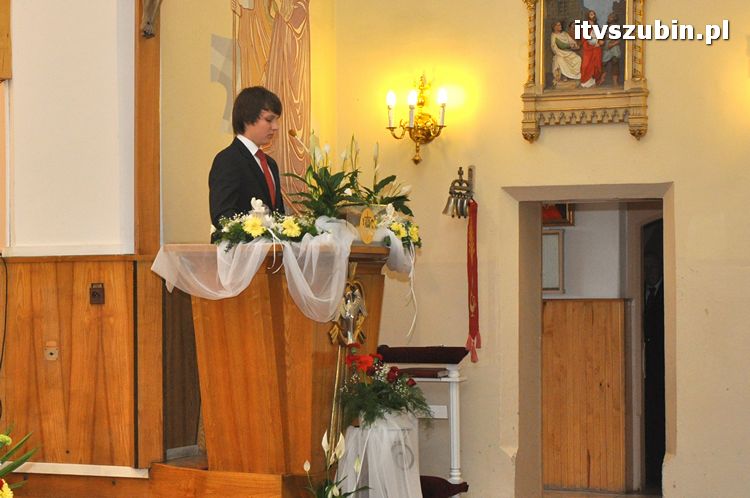 Sakrament Bierzmowania w Kościele p.w. Św. Andrzeja w Szubinie