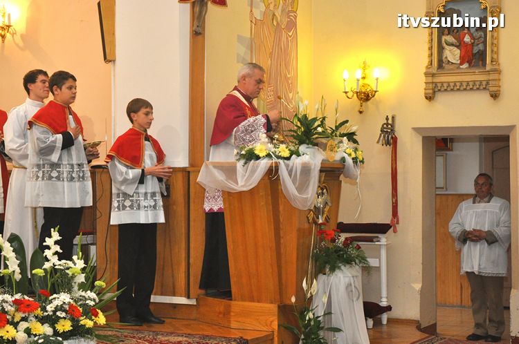 Sakrament Bierzmowania w Kościele p.w. Św. Andrzeja w Szubinie