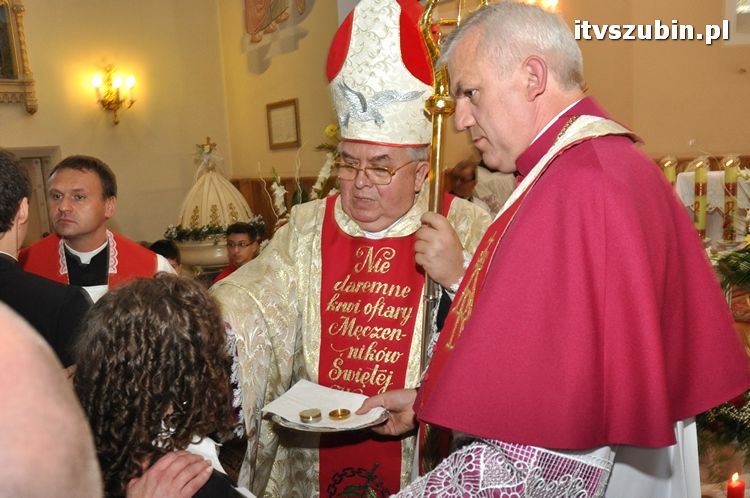 Sakrament Bierzmowania w Kościele p.w. Św. Andrzeja w Szubinie
