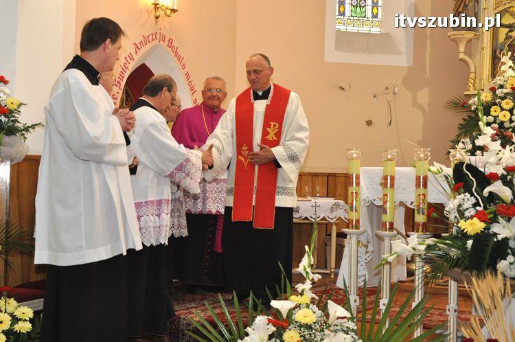 Sakrament Bierzmowania w Kościele p.w. Św. Andrzeja w Szubinie