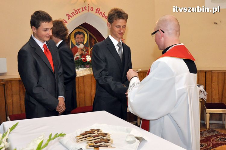 Sakrament Bierzmowania w Kościele p.w. Św. Andrzeja w Szubinie