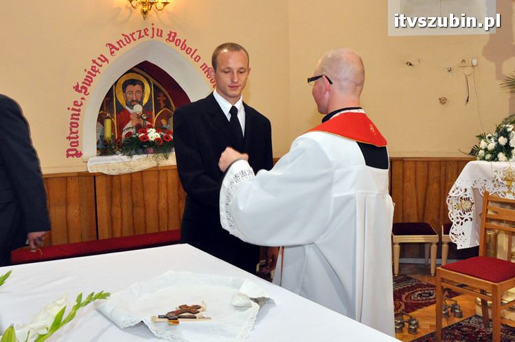 Sakrament Bierzmowania w Kościele p.w. Św. Andrzeja w Szubinie