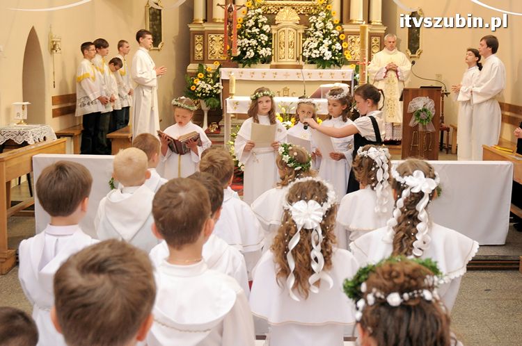 I Komunia Św. w Kościele p.w. Św. Marcina Bpa. w Szubinie