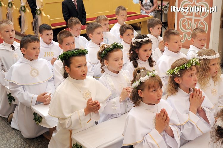 I Komunia Św. w Kościele p.w. Św. Marcina Bpa. w Szubinie