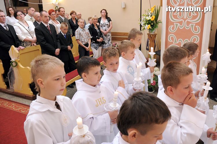 I Komunia Św. w Kościele p.w. Św. Marcina Bpa. w Szubinie
