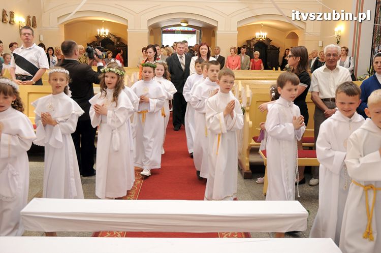 I Komunia Św. w Kościele p.w. Św. Marcina Bpa. w Szubinie