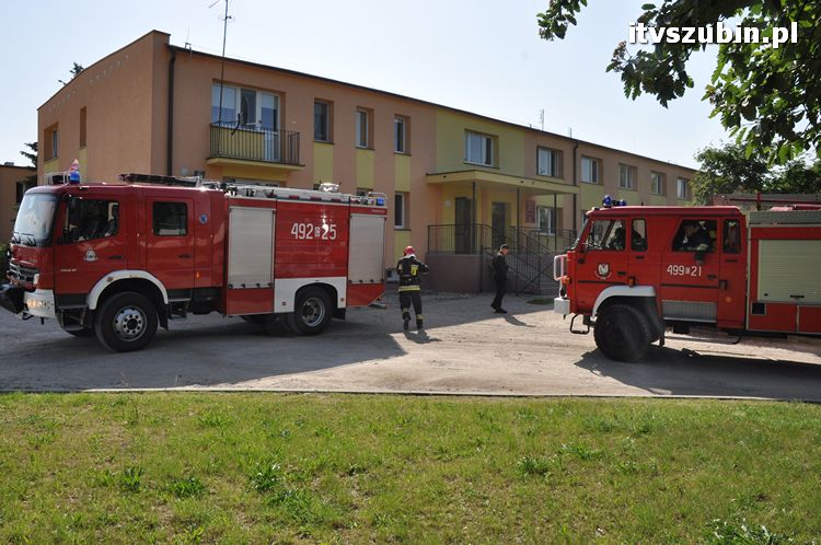 Ewakuowano uczniów i nauczycieli ZSS w Szubinie