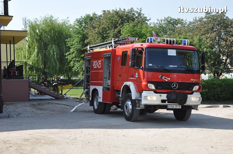 Ewakuowano uczniów i nauczycieli ZSS w Szubinie