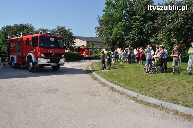 Ewakuowano uczniów i nauczycieli ZSS w Szubinie