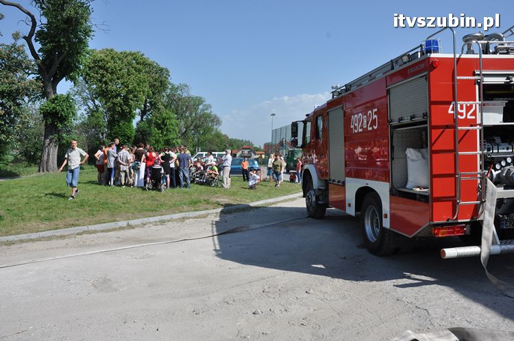 Ewakuowano uczniów i nauczycieli ZSS w Szubinie