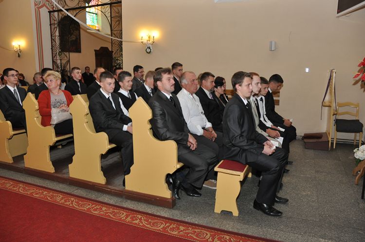 Sakrament Bierzmowania w Kościele p.w. Św. Marcina w Szubinie