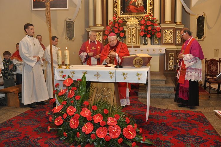 Sakrament Bierzmowania w Kościele p.w. Św. Marcina w Szubinie