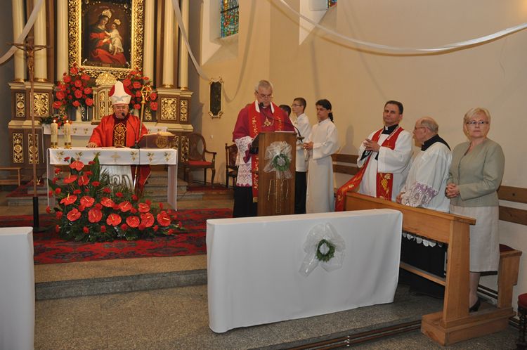 Sakrament Bierzmowania w Kościele p.w. Św. Marcina w Szubinie