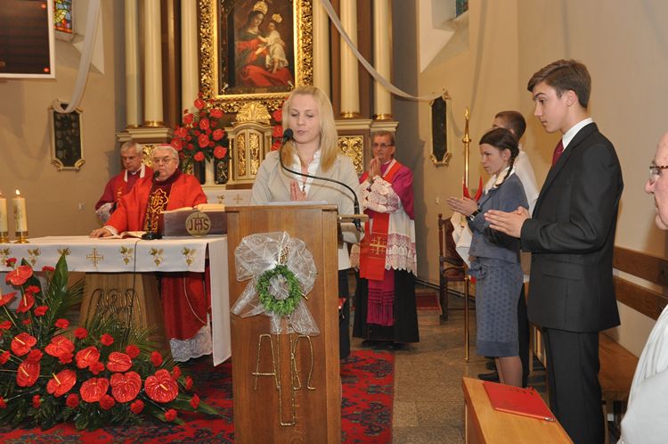 Sakrament Bierzmowania w Kościele p.w. Św. Marcina w Szubinie