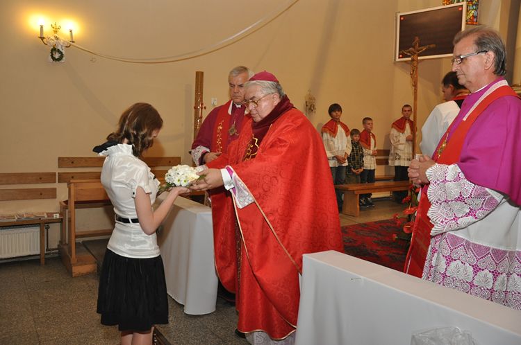 Sakrament Bierzmowania w Kościele p.w. Św. Marcina w Szubinie