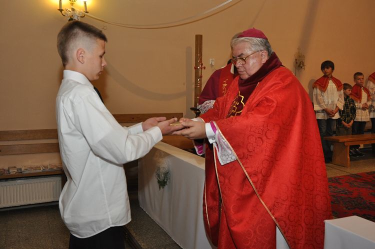 Sakrament Bierzmowania w Kościele p.w. Św. Marcina w Szubinie