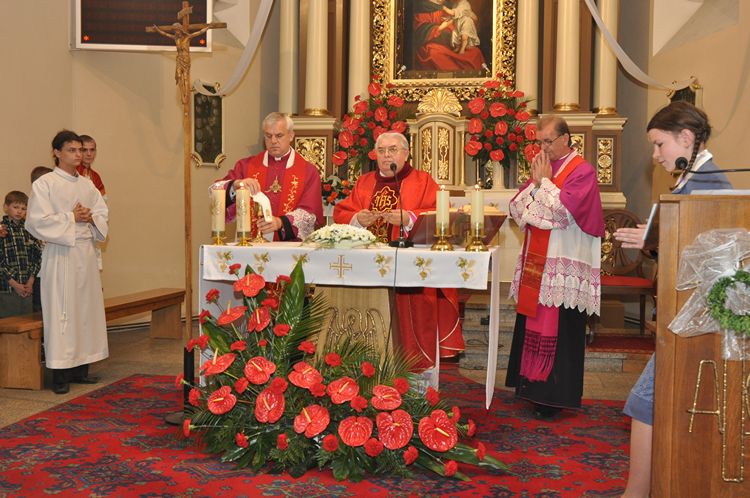 Sakrament Bierzmowania w Kościele p.w. Św. Marcina w Szubinie
