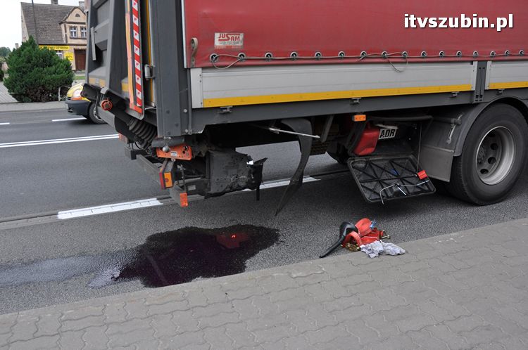 Kolizja trzech pojazdów w Rynarzewie