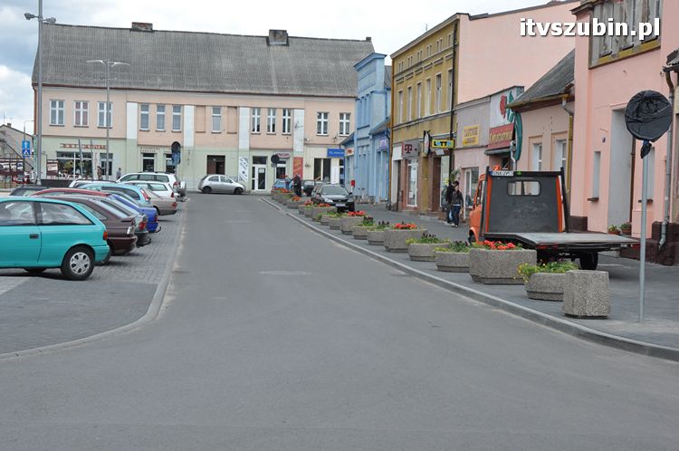 Kolejny przystanek BUS znika z mapy Szubina przy okazji zmiany organizacji ruchu na ul. Rynek i Winnica