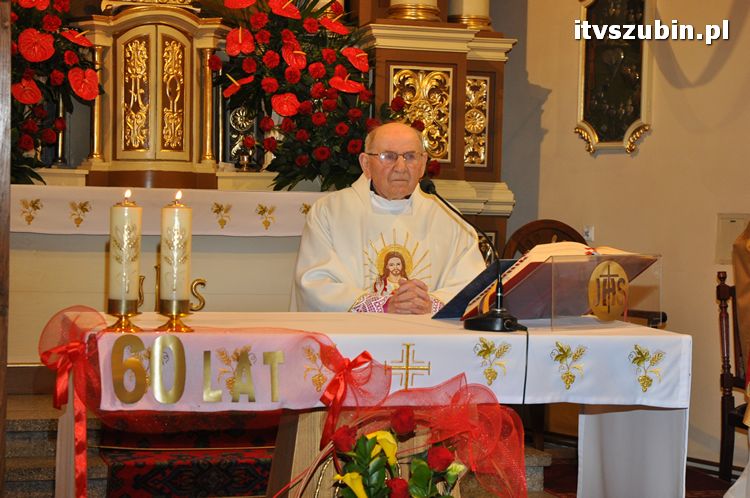 Msza dziękczynna za 60 lat posługi kapłańskiej ks. prałata Jana Kątnego
