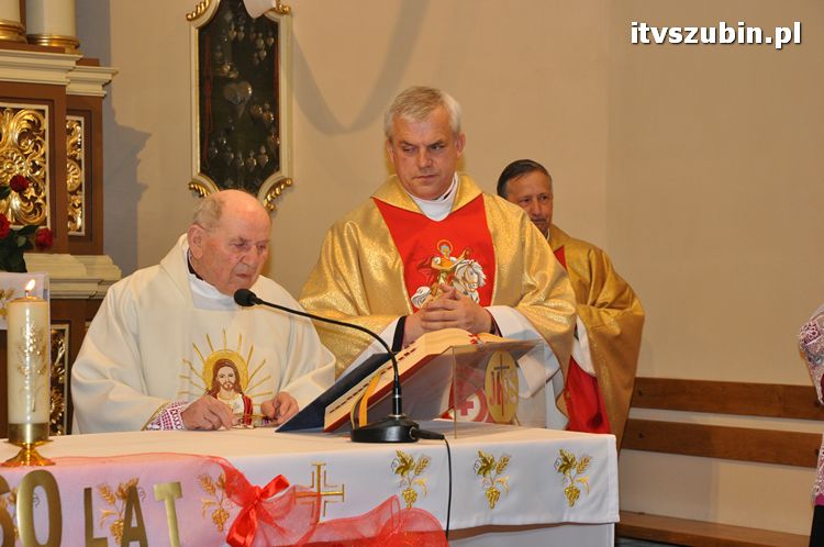 Msza dziękczynna za 60 lat posługi kapłańskiej ks. prałata Jana Kątnego