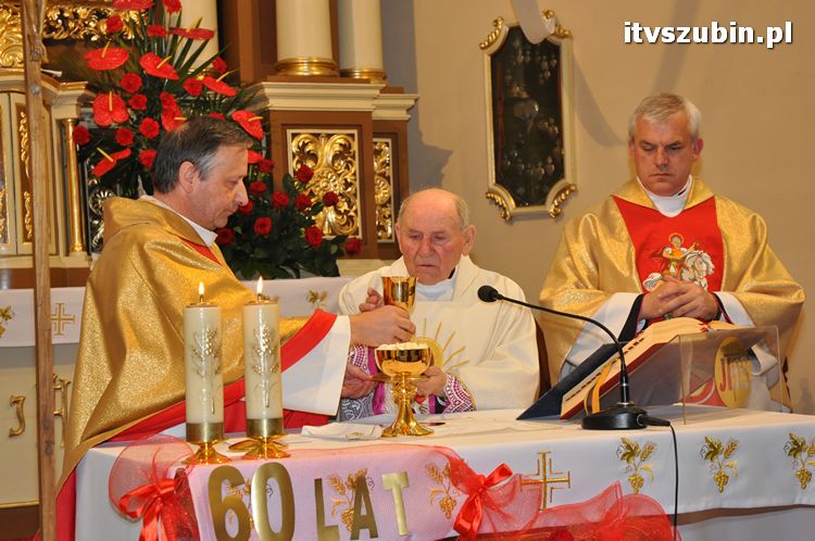 Msza dziękczynna za 60 lat posługi kapłańskiej ks. prałata Jana Kątnego