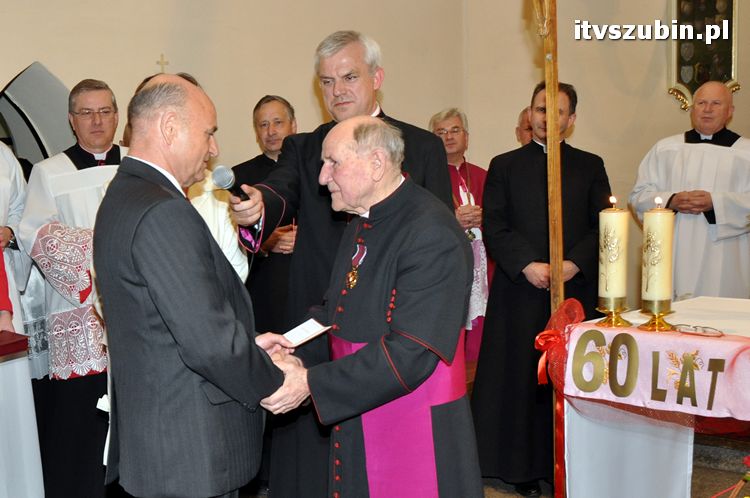 Msza dziękczynna za 60 lat posługi kapłańskiej ks. prałata Jana Kątnego