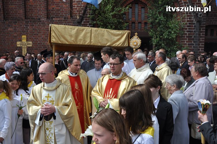 Procesja Bożego Ciała przeszła ulicami Szubina