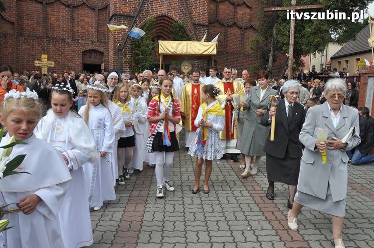 Procesja Bożego Ciała przeszła ulicami Szubina
