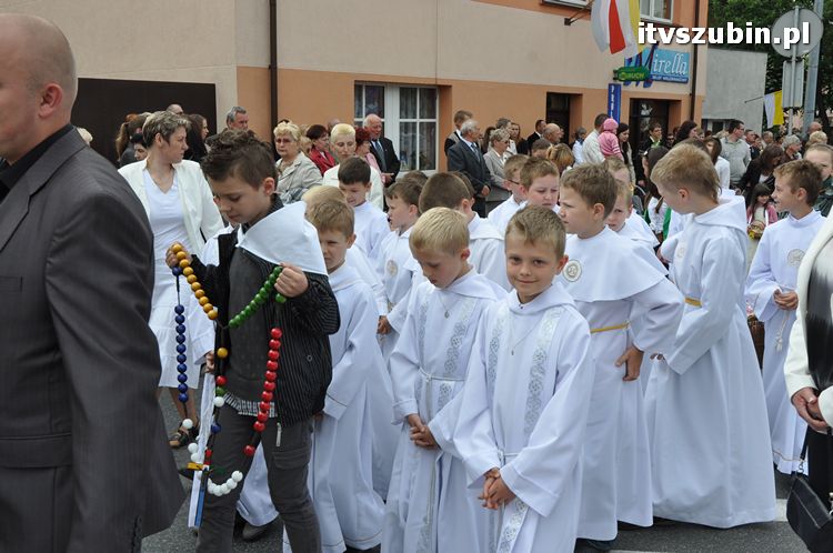 Procesja Bożego Ciała przeszła ulicami Szubina