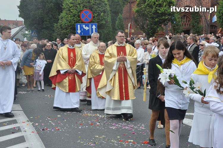 Procesja Bożego Ciała przeszła ulicami Szubina