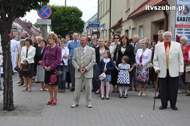 Procesja Bożego Ciała przeszła ulicami Szubina