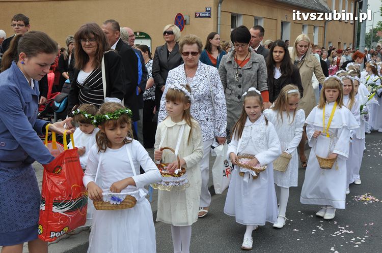 Procesja Bożego Ciała przeszła ulicami Szubina
