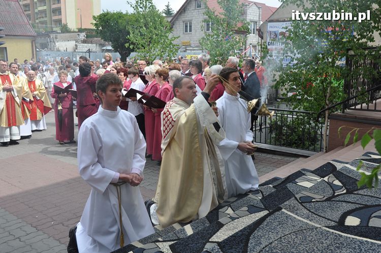 Procesja Bożego Ciała przeszła ulicami Szubina