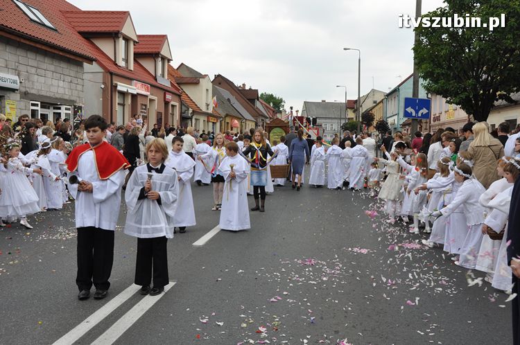 Procesja Bożego Ciała przeszła ulicami Szubina