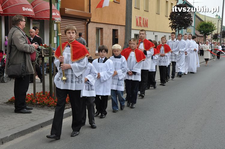 Procesja Bożego Ciała przeszła ulicami Szubina