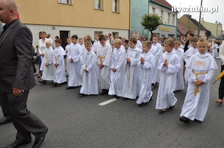 Procesja Bożego Ciała przeszła ulicami Szubina