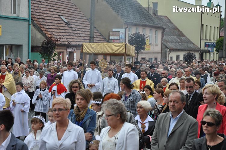 Procesja Bożego Ciała przeszła ulicami Szubina