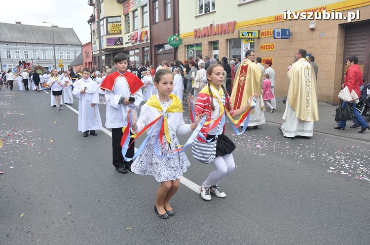 Procesja Bożego Ciała przeszła ulicami Szubina