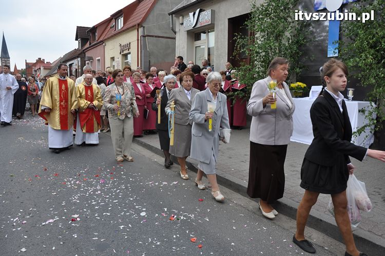 Procesja Bożego Ciała przeszła ulicami Szubina