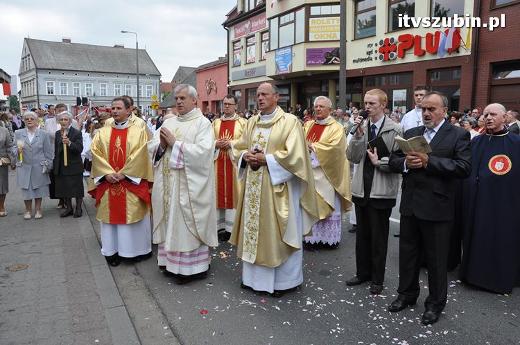 Procesja Bożego Ciała przeszła ulicami Szubina