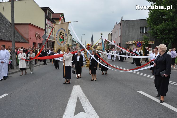 Procesja Bożego Ciała przeszła ulicami Szubina